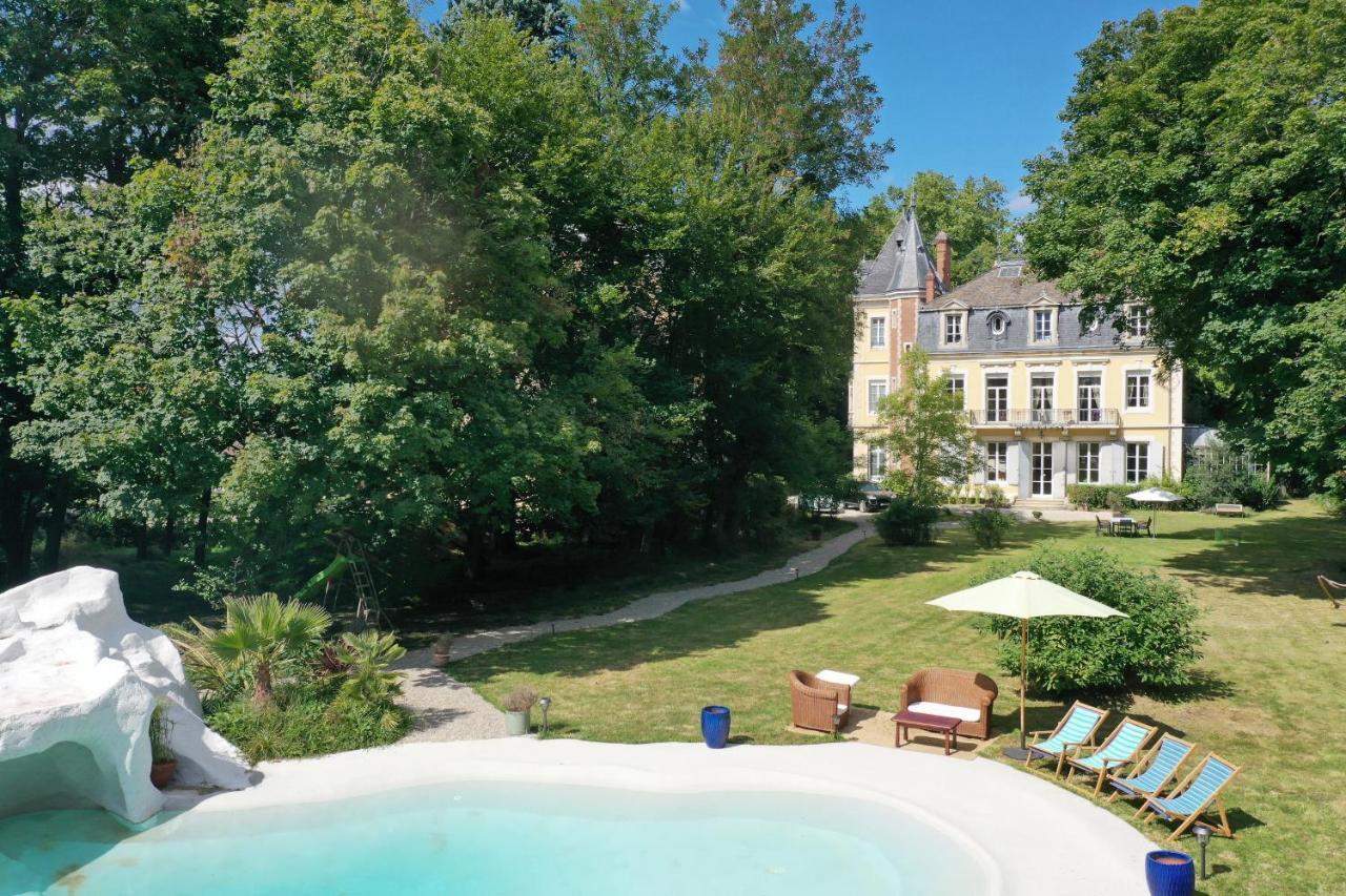 Chateau De Corcelle - Chambres Et Table D'Hotes Chatenoy-le-Royal Exteriör bild